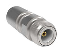 TIMES MICROWAVE TC-600-NF-X RF / Coaxial Connector, N Type, Straight Jack, Solder, Crimp, 50 ohm, LMR-600, Copper