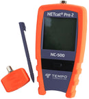 TEMPO NC-500 NETCAT PRO 2 Wire Tester, Netcat Pro Series, Network, Portable, 600 m Range, LCD Screen, 85 mm x 35 mm GTIN UPC EAN: 783310236399