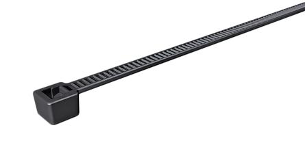 HELLERMANNTYTON 111-01721 Cable Tie, Nylon 11 (Polyamide 11), Black, 200 mm, 4.6 mm, 50 mm, 170 N