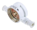 GEMS SENSORS 142541BSPP Visual Indicator, Liquid, 1/4" BSP Female, RotorFlow RFI Series, Brass, 100°C