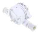 GEMS SENSORS 155480BSPP Visual Indicator, Liquid, 1/2" BSP Female, RotorFlow RFI Series, PP (Polypropylene), 80°C