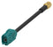 TE CONNECTIVITY 2081345-4 RF / Coaxial Cable Assembly, SMA Plug to FAKRA Jack, RG58LL, 50 ohm, 6.6 ft, 2 m