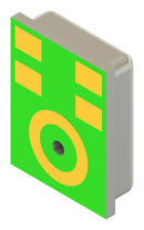 PUI AUDIO DMM-3535-B Microphone, MEMS, Omnidirectional, Digital-PDM, -35dB, 130dB AOP, 66.5dB SNR, 5 Pins, 1.6 to 3.3VDC