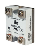 IDEC RSSAN-25A Solid State Relay, SPST-NO, 25 A, 280 VAC, Panel Mount, Screw, Zero Crossing