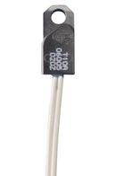 MULTICOMP PRO MP11A10005L310100U293 Thermal Switch, Normally Closed, 6.3A, 250VAC, 100°C, Wire Leads, Housing of PPS, Potted