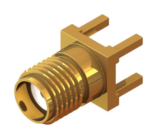 CAL TEST ELECTRONICS CT4495 RF COAX CONN, SMA JACK, 50 OHM, 18GHZ
