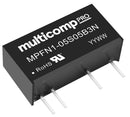MULTICOMP PRO MPFN1-24S24B3N Isolated Through Hole DC/DC Converter, ITE, SIP, 1 W, 1 Output, 24 V