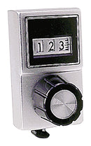 ETI SYSTEMS DB10SL-6MM Counting Dial, Digital, Black Finish, 20 Turn, 6mm Dia, DB10 Series