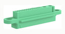 HARWIN G125-2249600-02-24-00 Connector Housing, 2Pwr+24Sig Pos, Green, Gecko-MT G125 Series, Receptacle, 26 Ways, 1.25 mm
