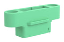 HARWIN G125-3249600-02-04-00 Connector Housing, 2Pwr+4Sig Pos, Green, Gecko-MT G125 Series, Plug, 6 Ways, 1.25 mm