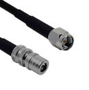 SIRETTA ASMQM500R058L11 RF / Coaxial Cable Assembly, Low Loss, 6GHz Frequency, 16.4 ft, 5 m, SLL200, QMA-Male