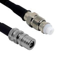 SIRETTA ASMQM1500F058L11 RF / Coaxial Cable Assembly, Low Loss, 6GHz Frequency, 49.2 ft, 15 m, SLL200, QMA-Male, FME Socket