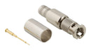 AMPHENOL RF 034-1025-12G RF / Coaxial Connector, 12G-SDI, HD BNC Coaxial, Straight Plug, Crimp, 75 ohm, Belden 1505A