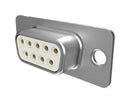 AMPHENOL COMMUNICATIONS SOLUTIONS DE09S065HTLF D Sub Connector, Standard, Receptacle, D Series, 9 Contacts, DE, Solder Cup