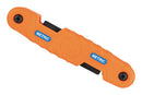 KLEIN TOOLS 70550M Hex Key Set, 1.5mm, 2mm, 2.5mm, 3mm, 4mm, 5mm, 6mm, 8mm, 10mm and 12mm, Folding