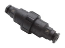 BULGIN LIMITED PXV0777/6POLE. Cable Joint, 6 Pole, 8 mm, Black, Standard Vitalis Buccaneer Series