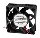 SAME SKY CFM-6020C-270-410 DC Axial Fan, 24 V, Square, 60 mm, 20 mm, omniCOOL, 36.45 CFM