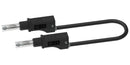 CAL TEST ELECTRONICS CT2148-50-0 Banana Test Lead, 4mm Stackable Banana Plug, Retractable Sleeve