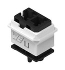 WURTH ELEKTRONIK 491102012 Connector Housing, Black/White, WR-WSP Series, Receptacle, 2 Ways
