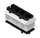 WURTH ELEKTRONIK 491102014 Connector Housing, Black/White, WR-WSP Series, Receptacle, 4 Ways