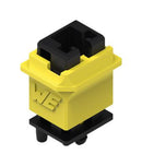 WURTH ELEKTRONIK 491104011 Connector Housing, Black/Yellow, WR-WSP Series, Receptacle, 1 Ways