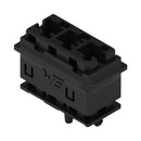 WURTH ELEKTRONIK 491105013 Connector Housing, Black, WR-WSP Series, Receptacle, 3 Ways