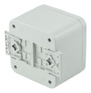 CAMDENBOSS CBHUB-01-GY Plastic Enclosure, Multipurpose, Polycarbonate, 105 mm, 105 mm, 80 mm, IP66, IP67