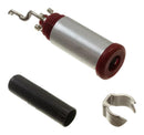 AMPHENOL NEXUS TJ-105 Phone Audio Connector, 4 Contacts, Jack, Cable Mount, Nickel Plated Contacts, Plastic Body