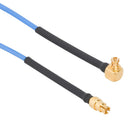 AMPHENOL RF 095-725-131M050 RF / Coaxial Cable Assembly, 19.7 ", 500 mm, 0.047" Flexible, SMPM Right Angle Plug