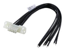 MOLEX 229591-1109 Cable Assembly, Mini-Fit BMI Receptacle to Free End, 10 Ways, 4.2 mm, 2 Row, 300 mm, 11.8 "
