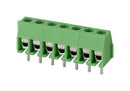 SAME SKY TB0011-350-07GR Wire-To-Board Terminal Block, Green, 3.5 mm, 7 Ways, 24 AWG, 18 AWG, 1 mm², Screw