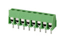 SAME SKY TB0011-350-08GR Wire-To-Board Terminal Block, Green, 3.5 mm, 8 Ways, 24 AWG, 18 AWG, 1 mm², Screw