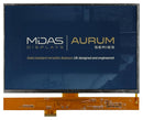 MIDAS DISPLAYS MVT-L101001 TFT LCD, 3.3 V, 10.1 ", 1280 x 800 Pixels, Landscape, RGB, 0.99V