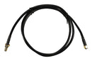 RF SOLUTIONS CBA-SMAM-SMAFIP100 RF / Coaxial Cable Assembly, 3.3 ft, 1 m, RG58, SMA Plug, SMA Bulkhead Jack, 50 ohm