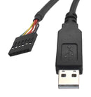 MULTICOMP PRO MP016562 Smart Cable, USB to UART Converter, D Sub 6 Position Receptacle, 1.8m Length