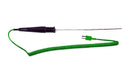 TME KM02 Thermocouple, K, -200 °C, 1100 °C, Stainless Steel