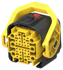 TE CONNECTIVITY - DEUTSCH 2445859-1 Automotive Connector Housing, Black, Code A, NTSEAL Series, Plug, 36 Ways