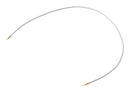 HARWIN G125-MW10300AAM9400 Cable Assembly, 26AWG, Crimp Pin to Crimp Pin, 11.8 ", 300 mm, Gecko G125 Series, White
