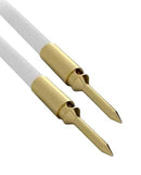 HARWIN G125-MW10300AAM9400 Cable Assembly, 26AWG, Crimp Pin to Crimp Pin, 11.8 ", 300 mm, Gecko G125 Series, White