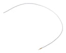 HARWIN G125-MW30450AAL9400 Cable Assembly, 30AWG, Crimp Pin to Free End, 17.7 ", 450 mm, Gecko G125 Series, White