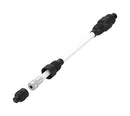 HUBER+SUHNER SPJ/SM222L/PCC/PCC/02000 RF / Coaxial Cable Assembly, 6.2mm Dia, 6GHz, 6.6 ft, 2 m, Sucoform 222 CU, PCC, PCC, 50 ohm