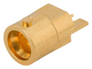 AMPHENOL SV MICROWAVE 3211-60492 RF / Coaxial Connector, SMPM RP Coaxial, Edge Launch Plug, Solder, 50 ohm, Beryllium Copper