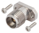 AMPHENOL SV MICROWAVE SF1521-60061-1S RF / Coaxial Connector, 2.92mm Coaxial, Straight Flanged Jack, Compression, 50 ohm