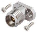 AMPHENOL SV MICROWAVE SF1521-60070-1S RF / Coaxial Connector, 2.92mm Coaxial, Straight Flanged Jack, Compression, 50 ohm