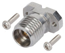 AMPHENOL SV MICROWAVE SF1521-60115-1S RF / Coaxial Connector, 2.92mm Coaxial, Straight Flanged Jack, Compression, 50 ohm