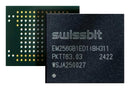 SWISSBIT SFEM256GB1ED1TB-A-VG-311-STD Flash Memory, 3D TLC NAND, 256 GB, 256G x 8bit, eMMC 5.1, BGA, 100 Pins