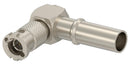 TE CONNECTIVITY 2510968-1 RF / Coaxial Connector, HD BNC Coaxial, Right Angle Plug, Crimp, 75 ohm