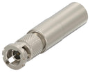 TE CONNECTIVITY 2510973-1 RF / Coaxial Connector, HD BNC Coaxial, Straight Plug, Crimp, 75 ohm, RG59, Phosphor Bronze
