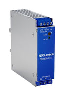 TDK-LAMBDA DRB120-48-1 AC/DC DIN Rail Power Supply (PSU), ITE, 1 Output, 120 W, 48 VDC, 2.5 A