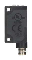 IDEC SA2E-DP3MC Photo Sensor, 500 mm, PNP, Diffuse Reflective, 10 to 30 VDC, M8 Connector, SA2E Series
